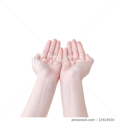 open hands of woman open hands of woman 12923610