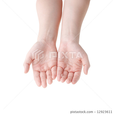 open hands of woman open hands of woman 12923611