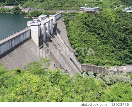 Shikoku Central City 'Fuji Town Dam' and 'Pope Lake' 12923736