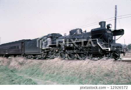 c55牽引旅客列車九州筑紫穗主線昭和43年 12926572