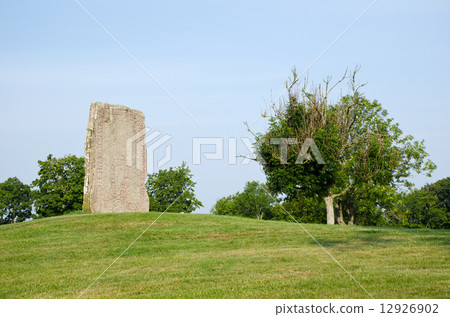 Scandinavian rune stone 12926902