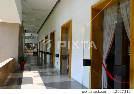Corridor of the Vietnam Reunification Hall 12927312