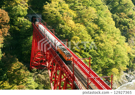 黑部峽谷鐵路卡車火車 黑部峽谷鐵路卡車火車 12927365