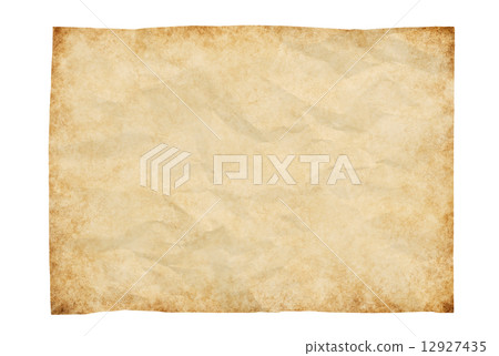 Wrinkled old paper 12927435