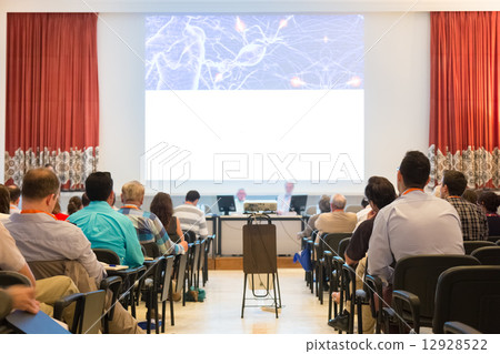 Speaker at Business Conference and Presentation. Speaker at Business Conference and Presentation. 12928522