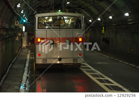 Tateyama Kurobe alpine trolleybus Tateyama Kurobe alpine trolleybus 12929256