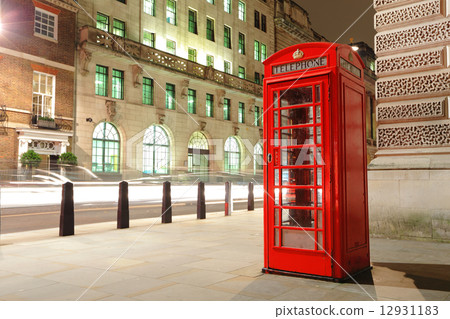 Red telephone box Red telephone box 12931183