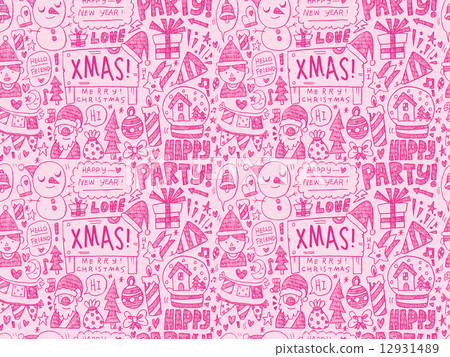 seamless christmas pattern seamless christmas pattern 12931489
