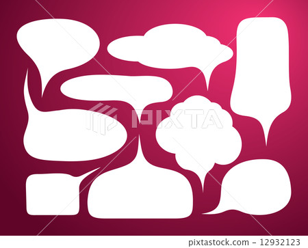 Set of bubble icon 12932123