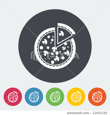 Pizza flat icon Pizza flat icon 12932183