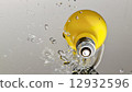 Yellow Light Bulb Splash Idea 12932596