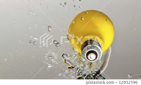 Yellow Light Bulb Splash Idea Yellow Light Bulb Splash Idea 12932596
