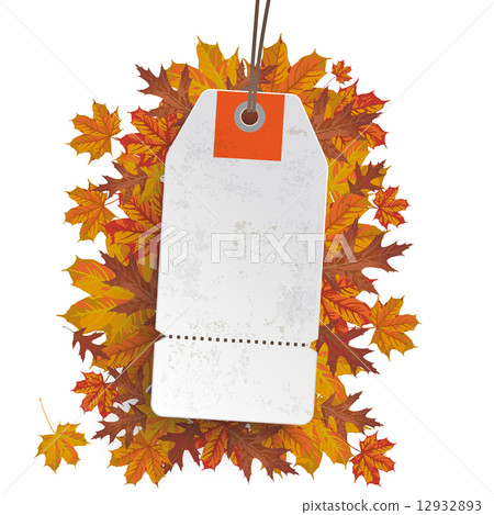 White Price Sticker Autumn Sale PiAd 12932893