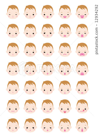 Boy's expression expression Boy's expression expression 12934292