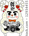 Icons for New year's New Year cards ★ Go it! Sheep photographer! @ ^ E ^ @ 12934455
