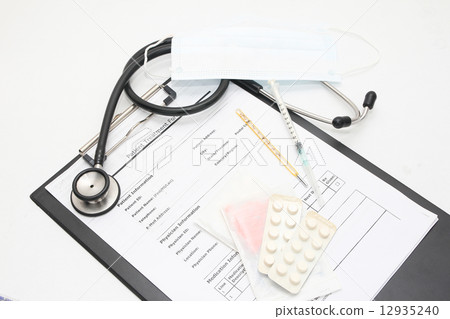 Medical Patient Information form with medicine Medical Patient Information form with medicine 12935240
