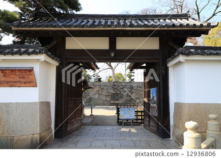 Takamatsu municipal "Tamako park" Asahigato of Takamatsu castle ruins Takamatsu municipal "Tamako park" Asahigato of Takamatsu castle ruins 12936806