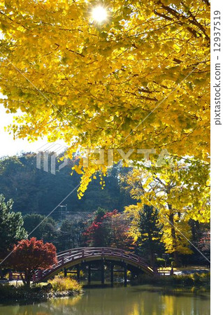 Temple of death in autumn 12937519
