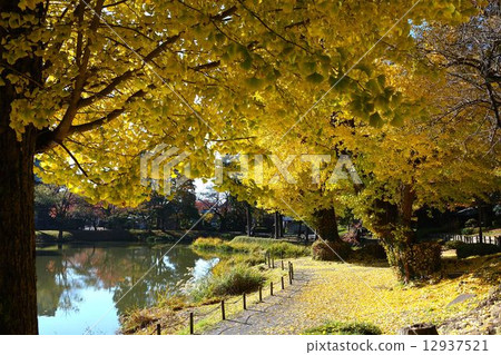 Temple of death in autumn 12937521