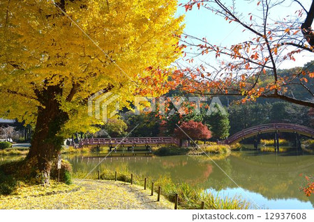 Temple of death in autumn Temple of death in autumn 12937608