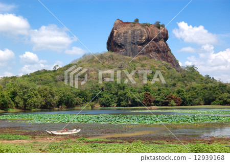The Sigiriya (Lion's rock) is an ancient rock fortress and palac 12939168