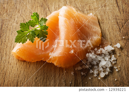 Smoked salmon 12939221