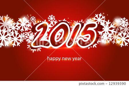 2015 Christmas and New Year Greeting Card 2015 Christmas and New Year Greeting Card 12939390