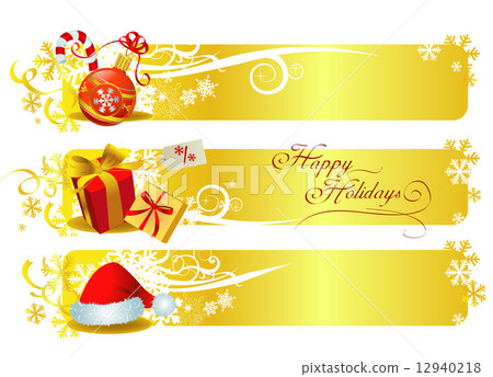 Classic christmas banners Classic christmas banners 12940218