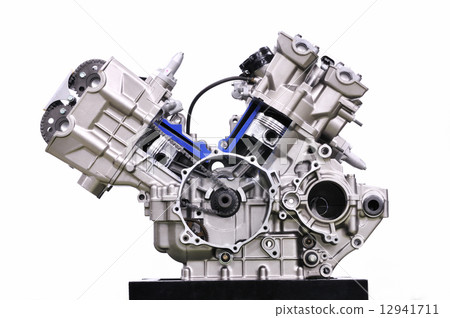 Cut model of motorcycle engine Cut model of motorcycle engine 12941711