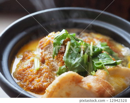 Egg-stuffed and simmered 12942328