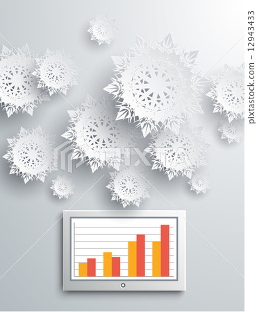 Happy New Year snowflakes Happy New Year snowflakes 12943433