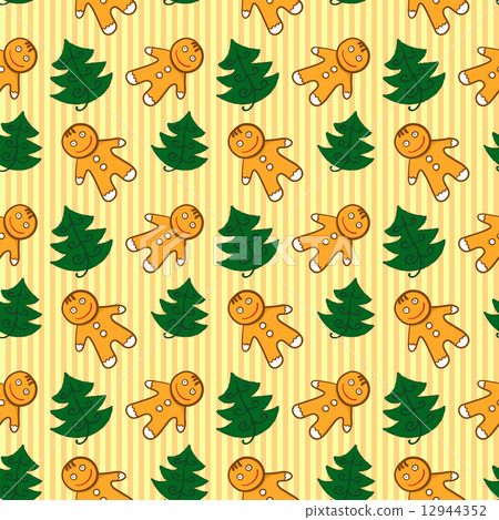 Vector christmas seamless pattern - Stock Illustration [12944352] - PIXTA