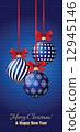 Christmas greeting card 12945146