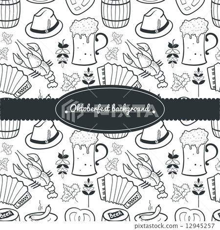 Oktoberfest seamless pattern Oktoberfest seamless pattern 12945257