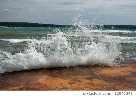 Sea storm Sea storm 12945341