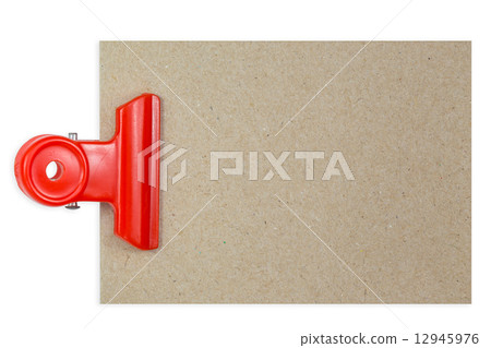 Paper and clip Paper and clip 12945976