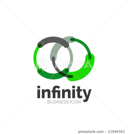 Loop, infinity business icon Loop, infinity business icon 12946361