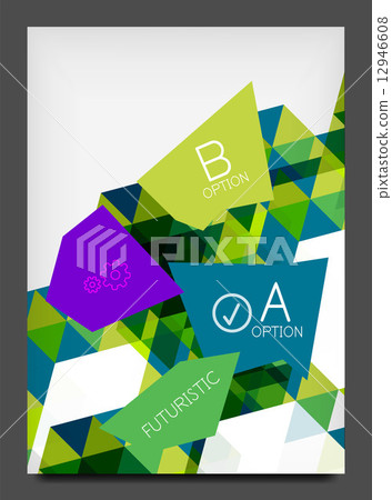 Flyer template 12946608