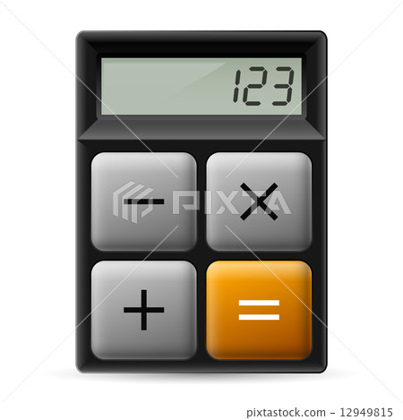 Simple calculator icon 12949815