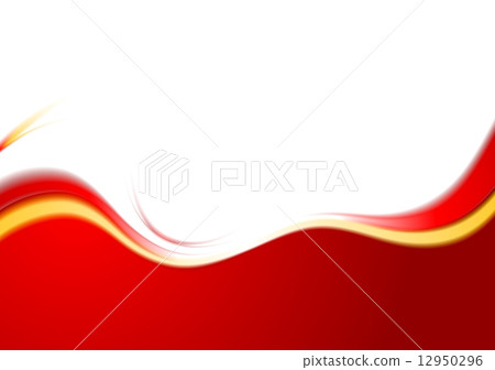 Shiny waves abstract vector background - Stock Illustration [12950296 ...