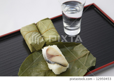 Persimmon leaf sushi Persimmon leaf sushi 12950453