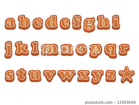 Cookie字體abc Cookie字體abc 12950698