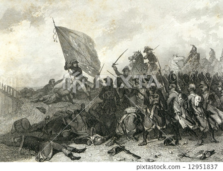 Antique illustration "Napoleon" 12951837