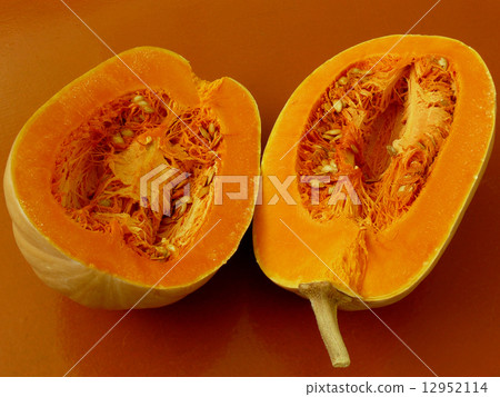 halved butternut squash halved butternut squash 12952114