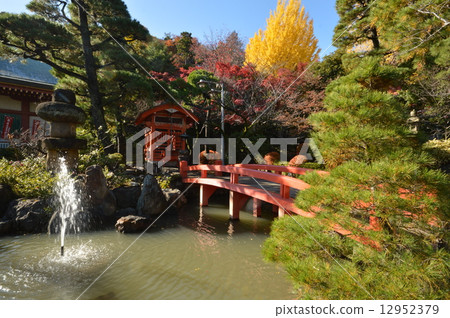 Autumnal leaves Takahata Fudosaki Hino city Autumnal leaves Takahata Fudosaki Hino city 12952379