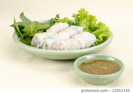 Fresh noodle spring roll Fresh noodle spring roll 12952530