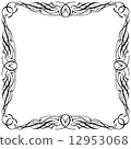 calligraphic frame 12953068