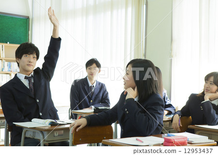 高中生上課 高中生上課 12953437