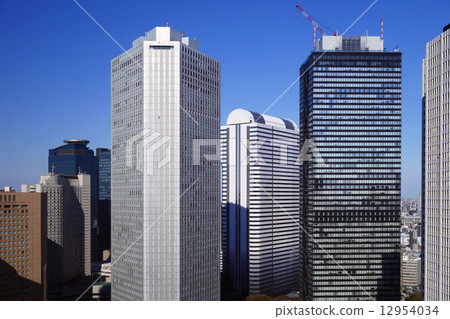 High-rise building group in Shinjuku 12954034