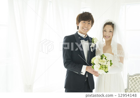 新娘和新郎 新娘和新郎 12954148